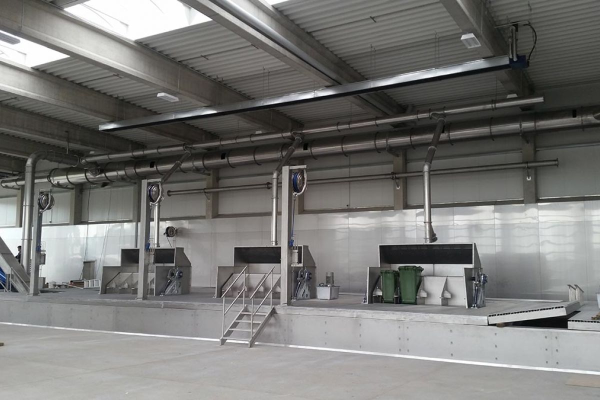 Rohrsystem - Abluftanlage - Hoffmann Metallbau 