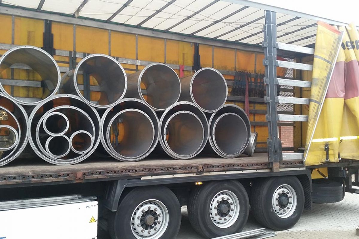 Lieferung Abluftanlage - Hoffmann Metallbau aus Ahlhorn