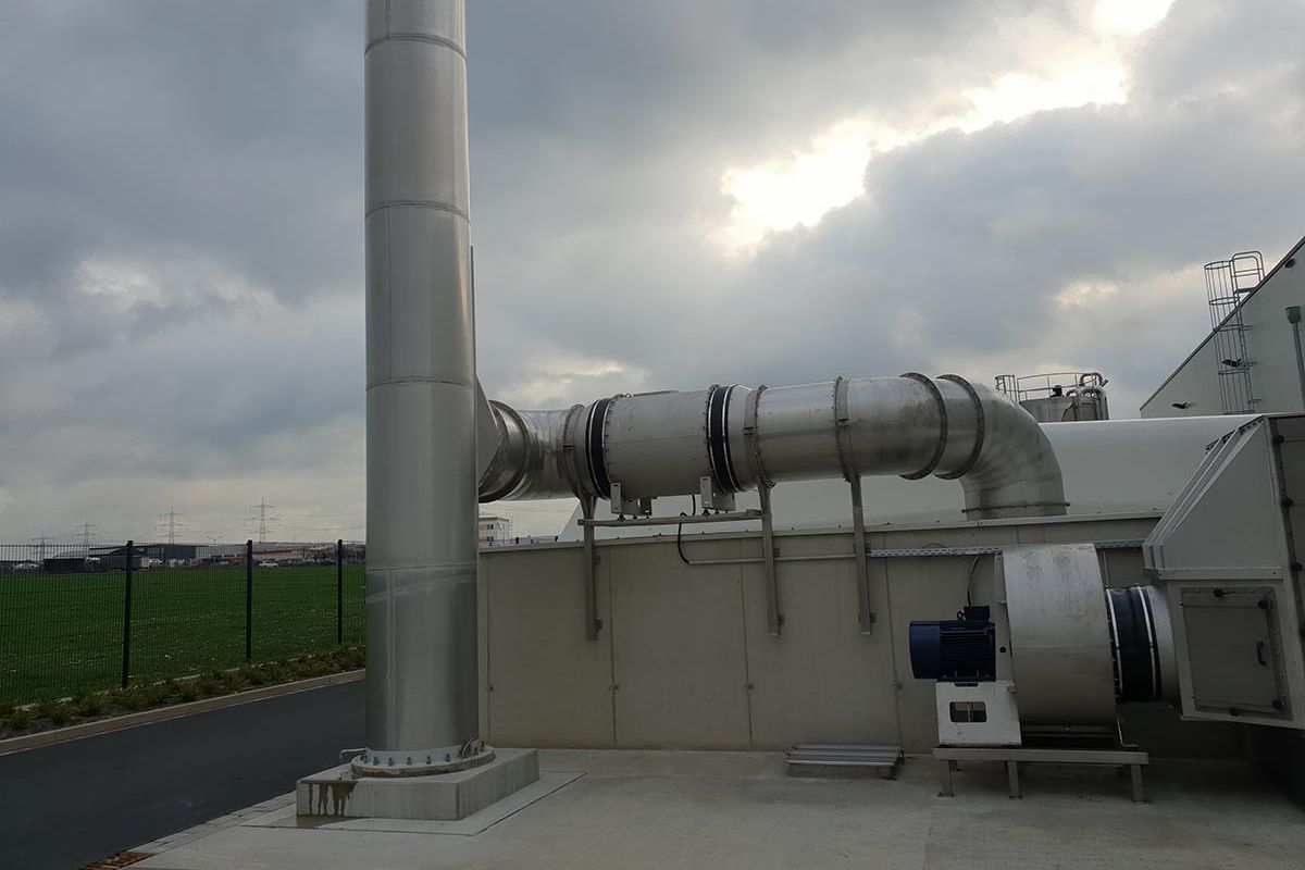 Rohre Abluftanlage - Hoffmann Metallbau aus Ahlhorn