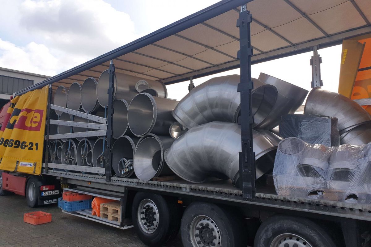 Lieferung Filter- & Rohrsystem - Hoffmann Metallbau aus Ahlhorn