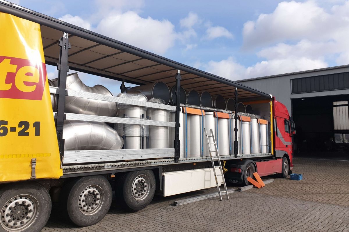 Hoffmann Metallbau aus Ahlhorn - Abluftanlage Lieferung 