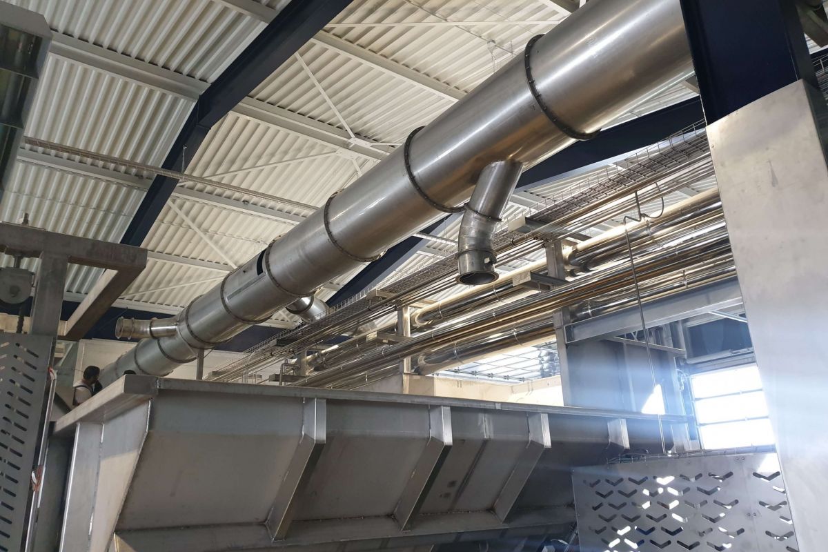 Rohrsystem Abluftanlage - Hoffmann Metallbau aus Ahlhorn