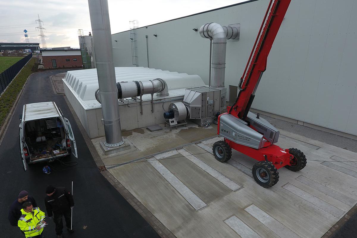 Abluftanlage Kran - Hoffmann Metallbau aus Ahlhorn