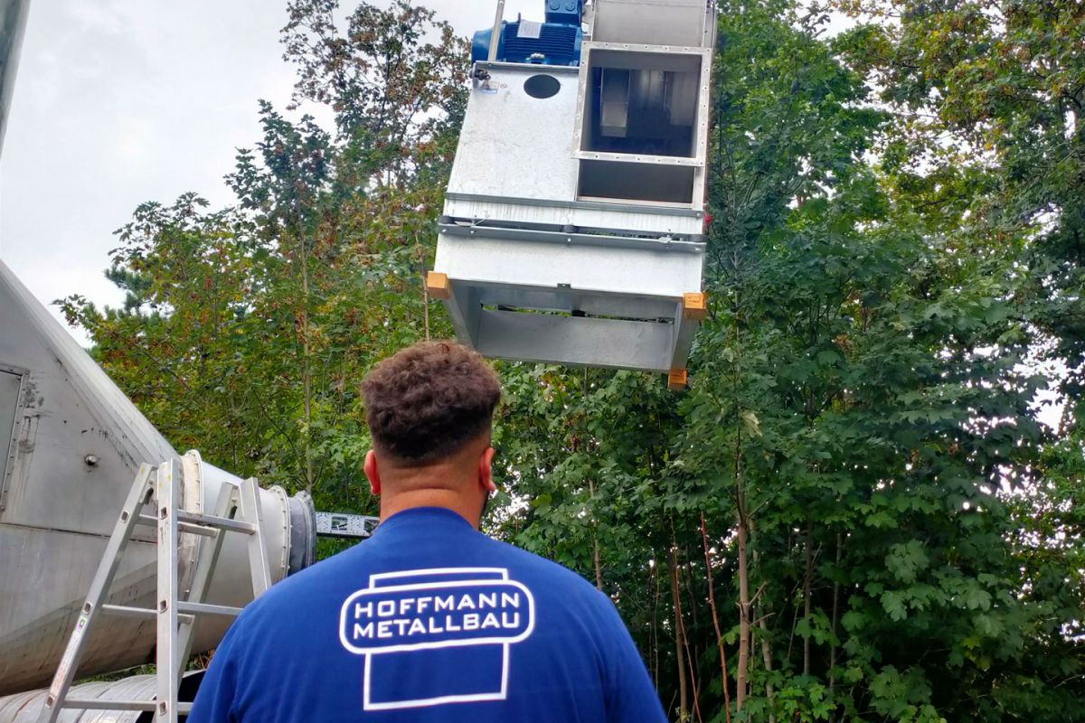 Abluftanlage aus Ahlhorn - Hoffmann Metallbau 