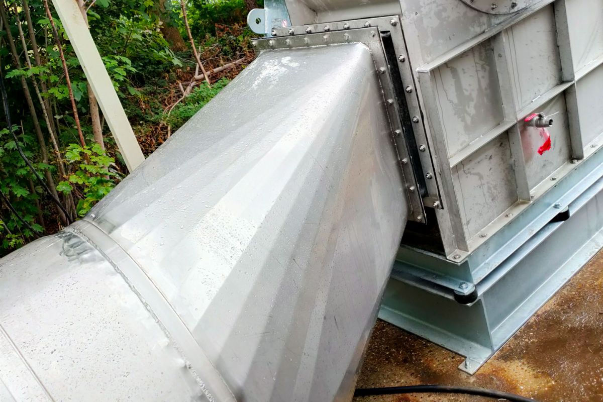 Abluftanlage aus Ahlhorn - Hoffmann Metallbau 