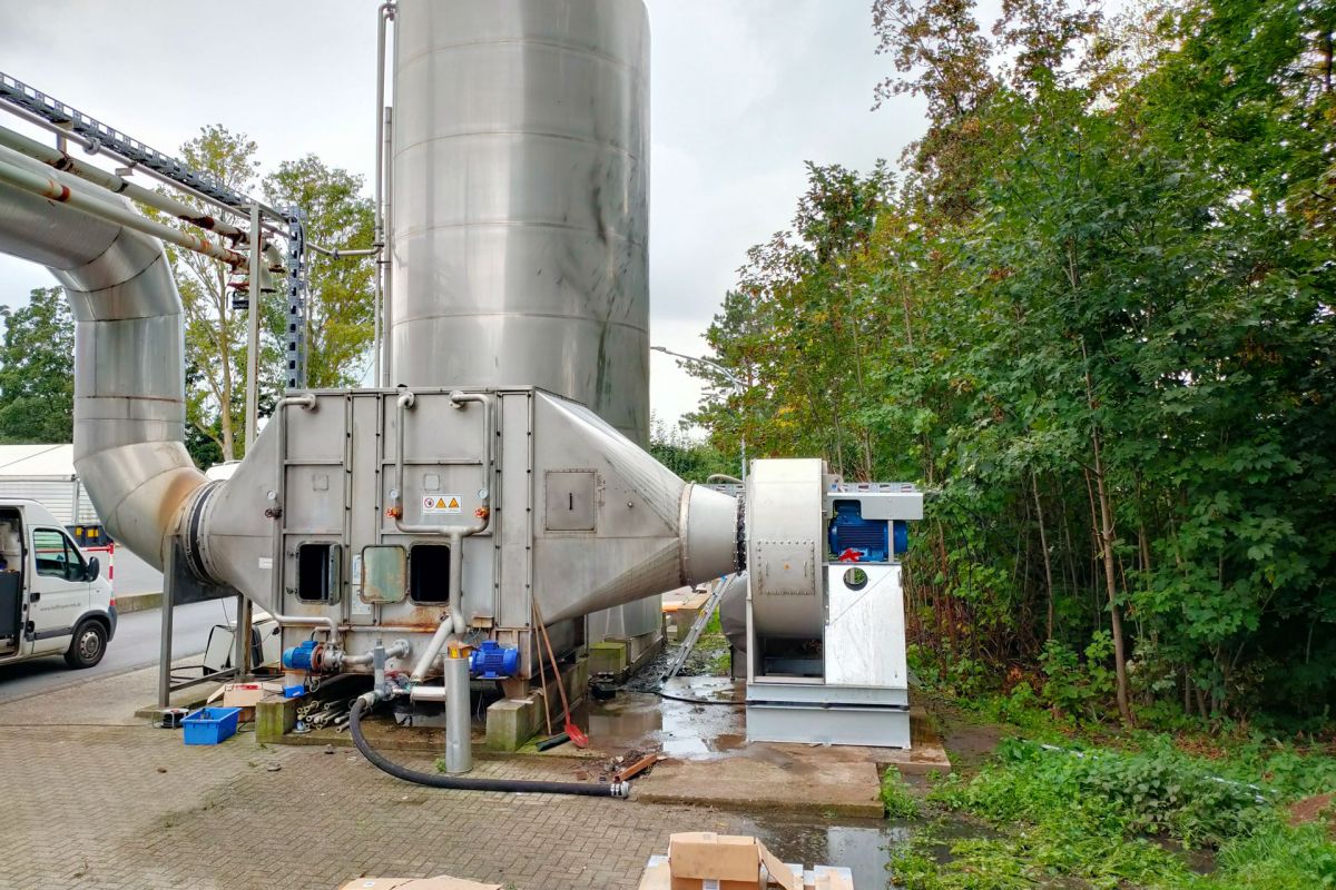 Abluftanlage aus Ahlhorn - Hoffmann Metallbau 