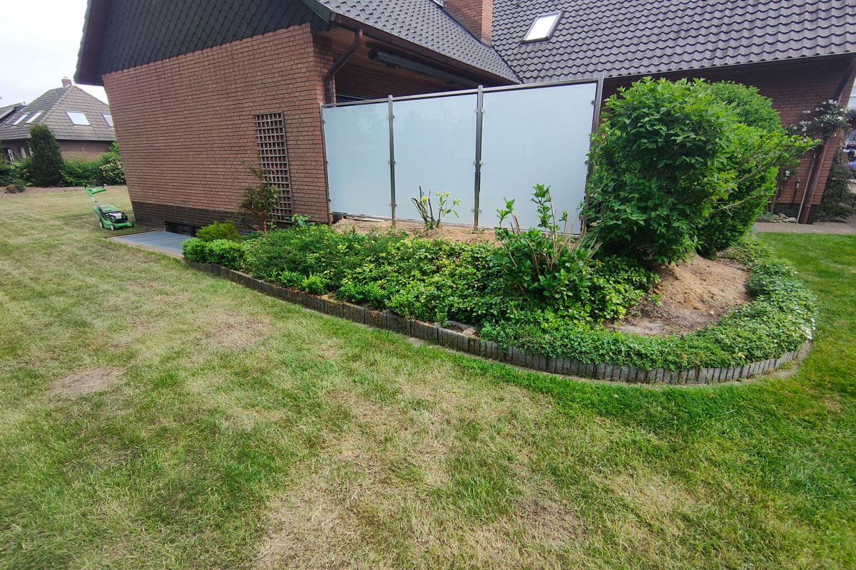 Metalltreppe am Haus - Hoffmann Metallbau