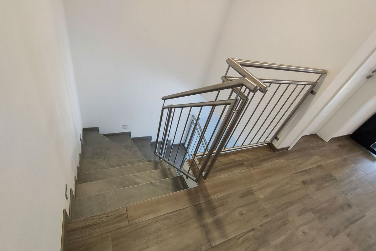 Metalltreppe am Haus - Hoffmann Metallbau