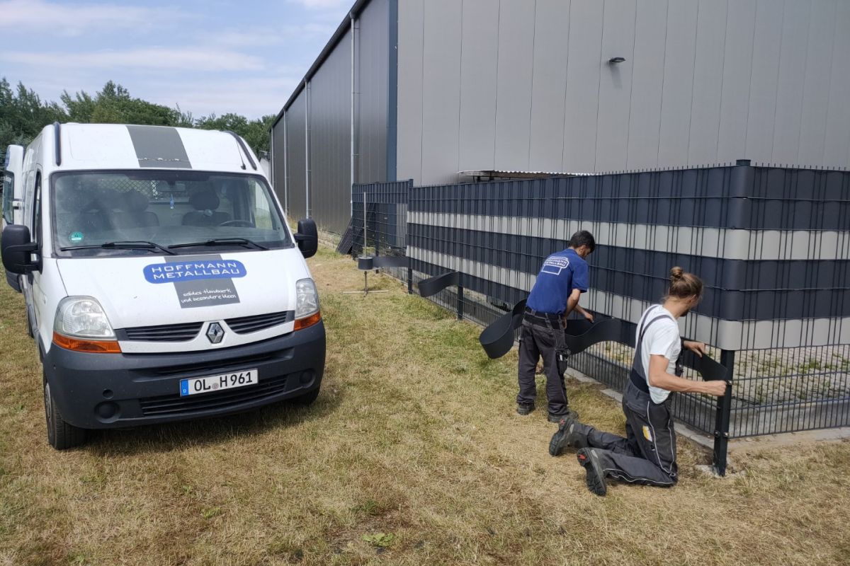 Zaunanlage -  Hoffmann Metallbau aus Ahlhorn