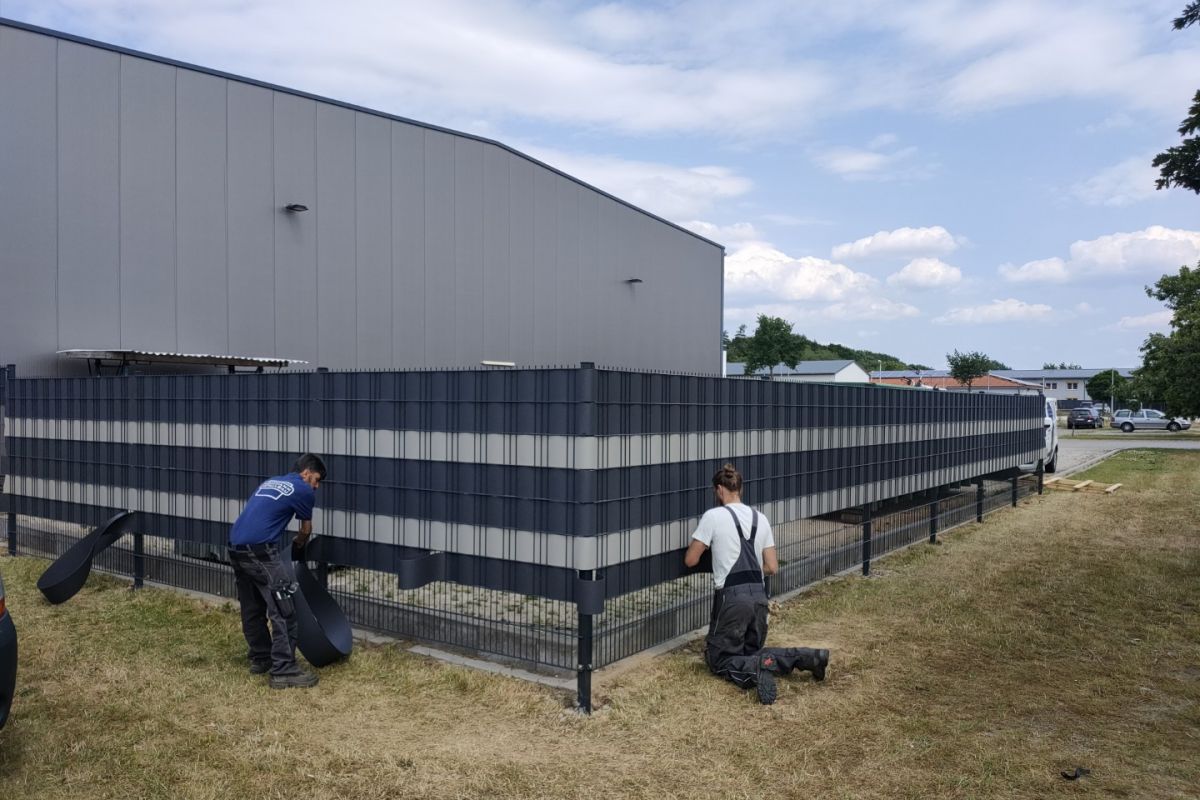 Zaunanlage -  Hoffmann Metallbau aus Ahlhorn