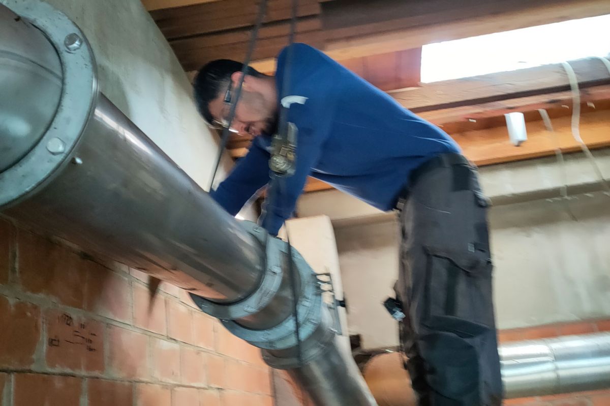 Abluftanlage aus Ahlhorn - Hoffmann Metallbau 