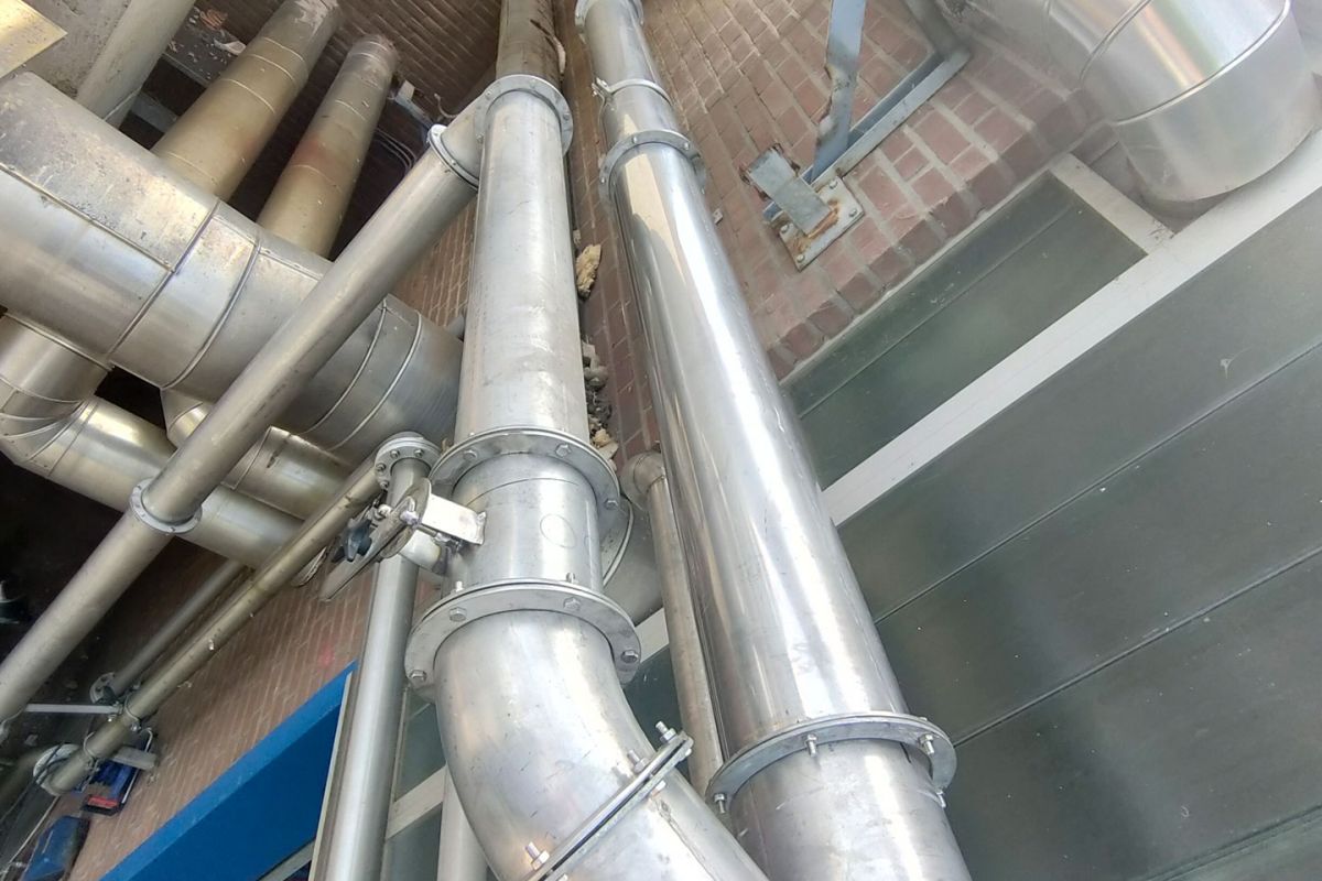 Abluftanlage aus Ahlhorn - Hoffmann Metallbau 